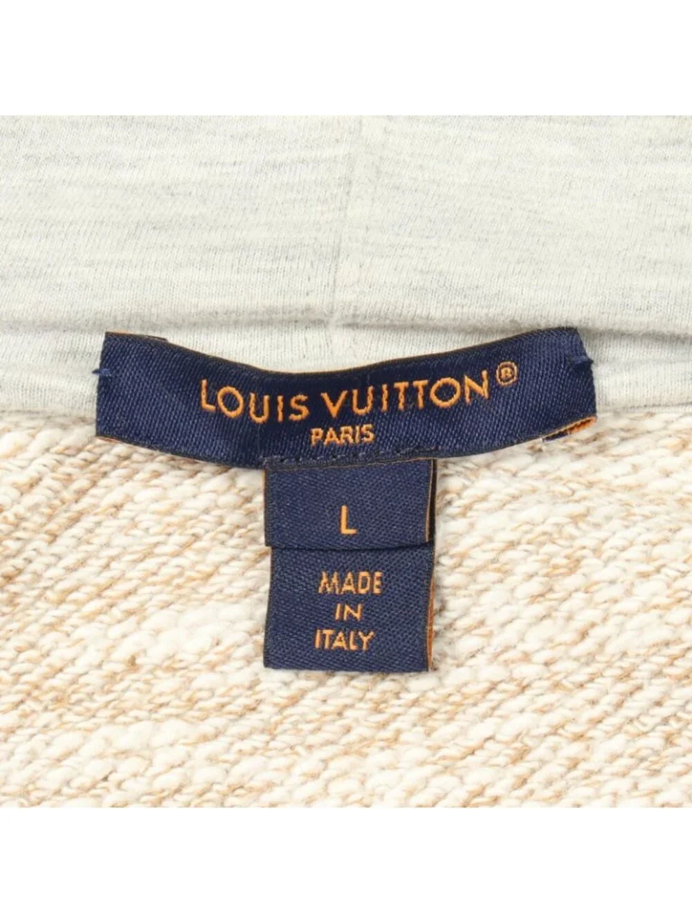 Louis Vuitton Hoodie Rhinestone Signature Maq Cotton Pullover